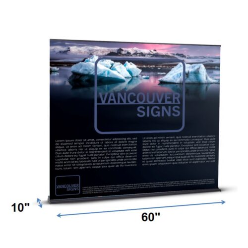 Extra Wide Roll Up Banner