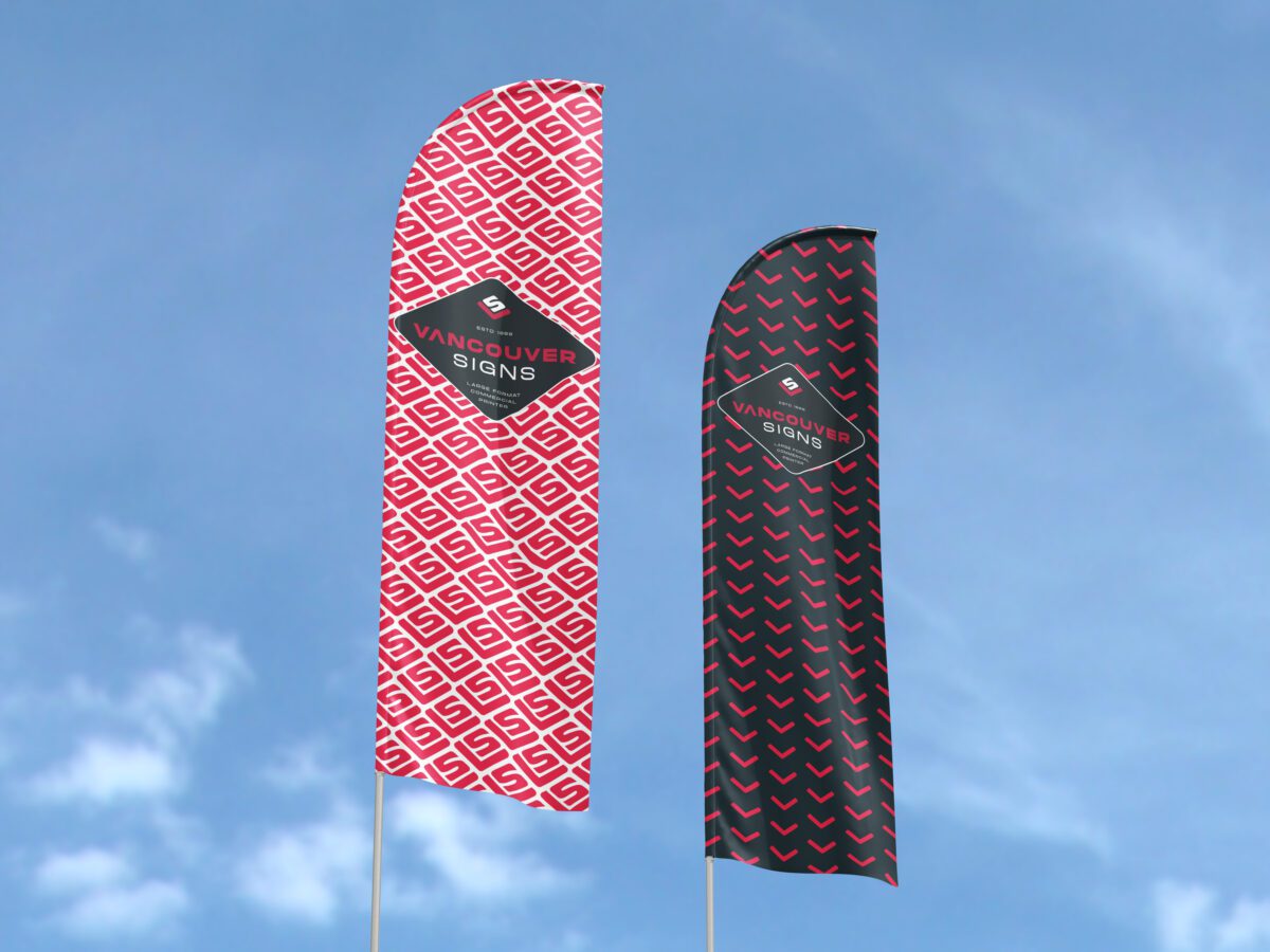 Feather flag Scene