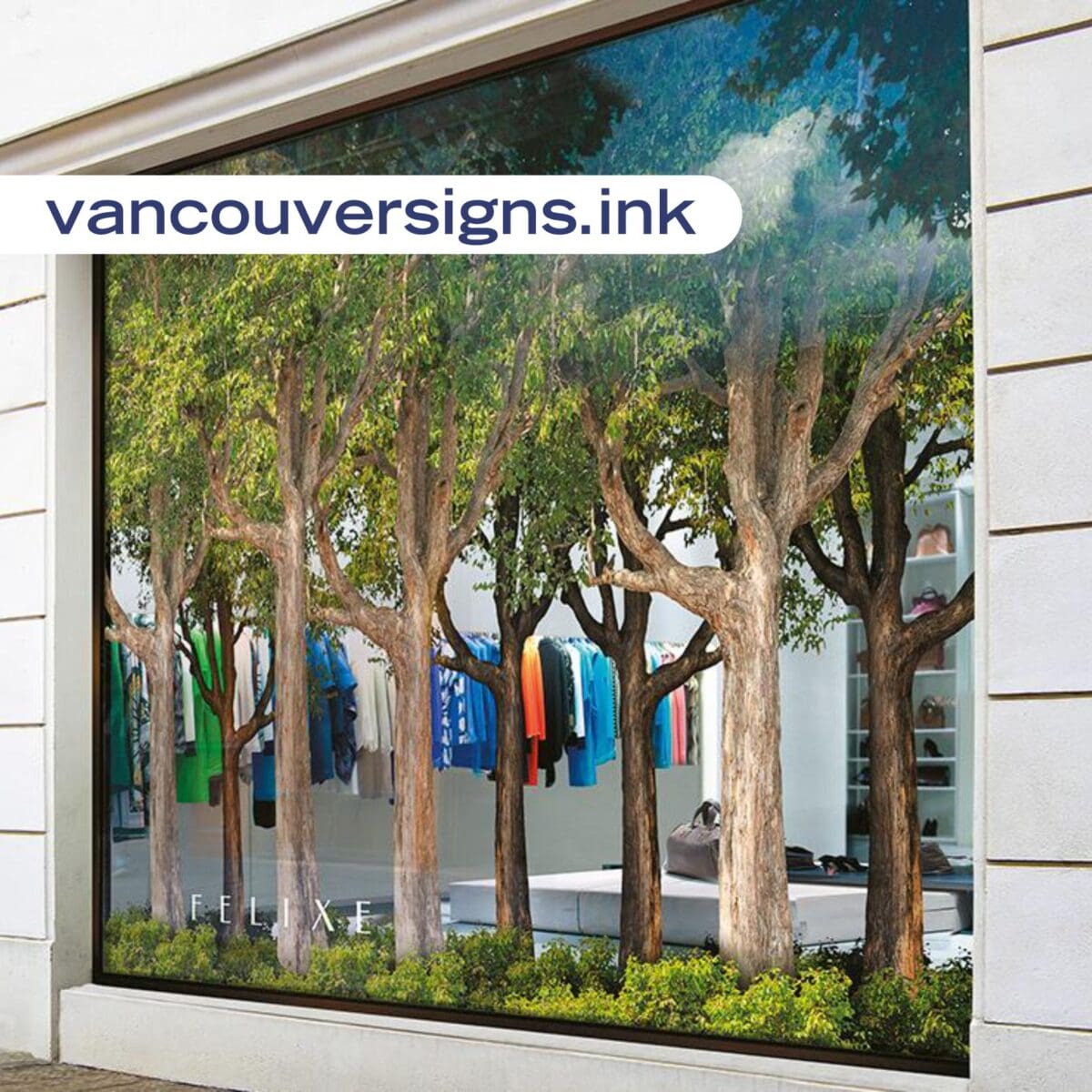 Printed Vinyl Graphics with Shape Cut