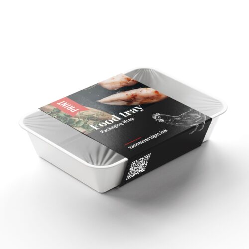 Food Tray Packaging Wrap