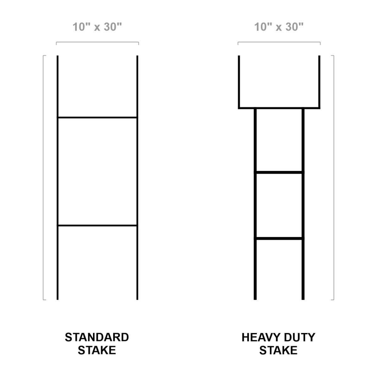 Lawn (Yard) Stakes
