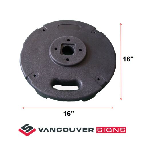 PVC coated concrete weight (6kg)